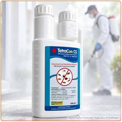 Tetracon CS Mikrokapsül Süspansiyon Haşere İlacı | 1 litre