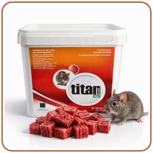 Titan Wax Blok Fare Zehiri | 1 Kg