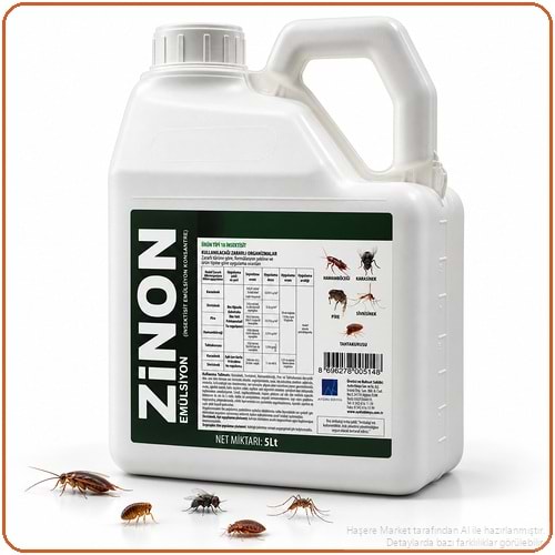 Zinon EC Haşere İlacı | 5 Litre