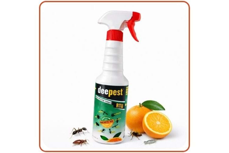 Deepest RTU Kullanıma Hazır Haşere Öldürücü Sprey | 400 ml