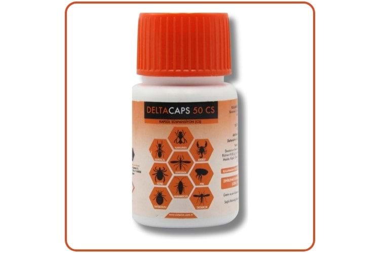 Delta Caps 50 CS Kokusuz Haşere Öldürücü | 25 ml