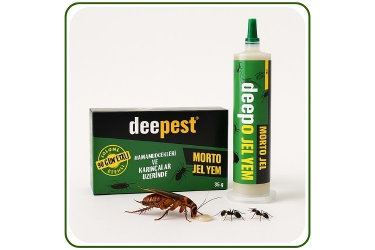 Deepest Morto Hamamböceği ve Karınca Jel Yem | 35 Gram