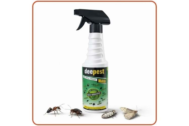 Deepest Maxi Kullanıma Hazır Haşere Öldürücü Sprey | 400 ml