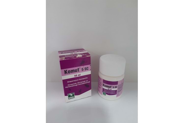 Komut 5 SC Kokusuz Haşere İlacı | 50 ml