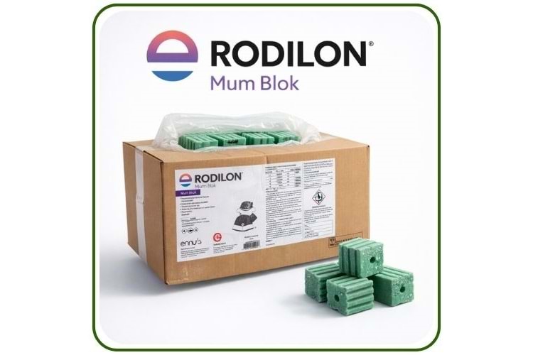 Bayer-Envu Rodilon Mum Blok Fare Zehiri | 1 KG