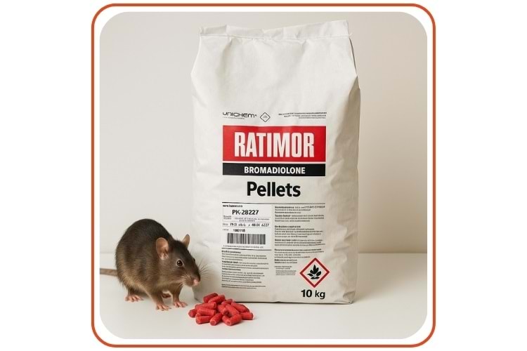 Ratimor Pelet Fare Zehiri | 10 Kg