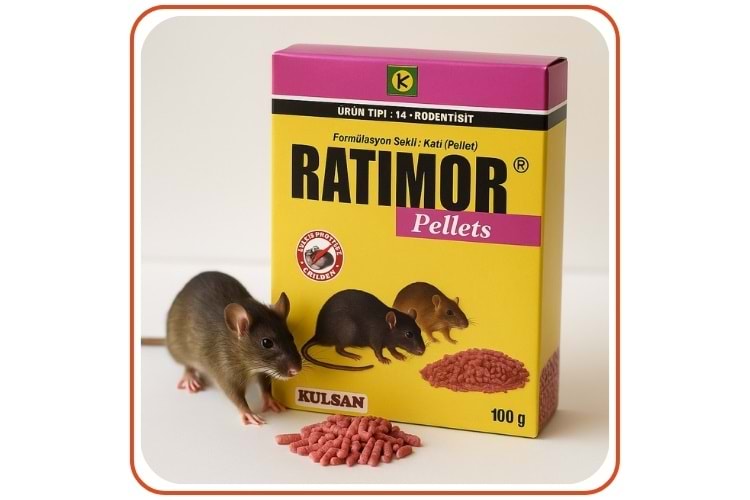 Ratimor Pelet Fare Zehiri | 100 Gram