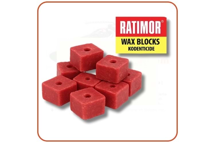 Ratimor Wax Mum Blok Fare Zehiri | 1 Kg