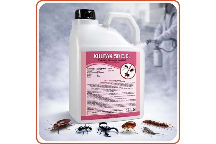 Kulfak 50 EC Kokulu Haşere Öldürücü | 5 Litre