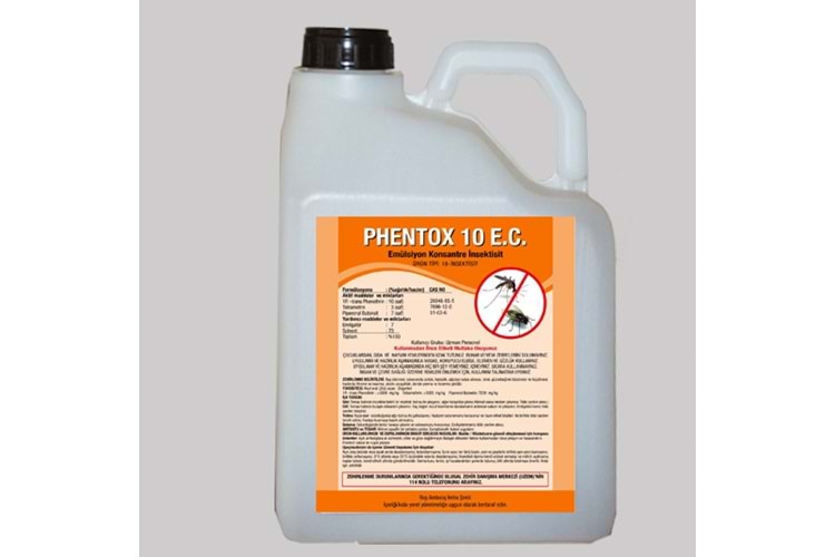 Phentox 10 EC Kokulu Haşere Öldürücü | 5 Litre