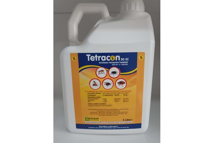 Tetracon 50 EC Kokulu Haşere Öldürücü | 5 Litre