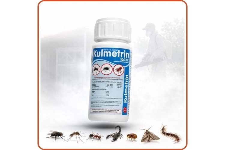 Kulmetrin 10/3 EC Kokulu Haşere Öldürücü | 100 ml
