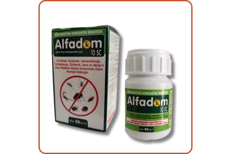 Alfadom 10 SC Kokusuz Haşere Öldürücü | 50 ml