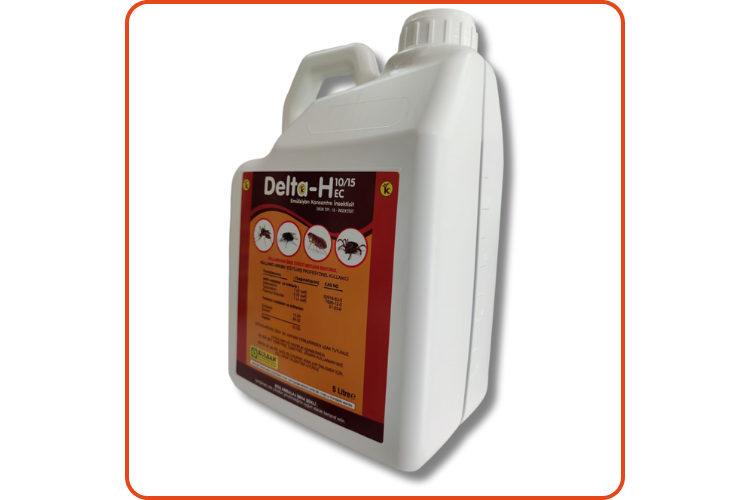 Delta-H 10/15 EC Kokulu Haşere Öldürücü | 5 Litre