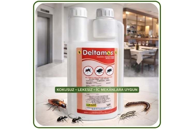 Deltamos 50 SC Kokusuz Haşere Öldürücü | 1 Litre
