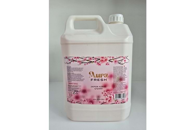 Aura Fresh Bermet Kimya Japon Kiraz Çiçeği Oda Spreyi | 5 Litre