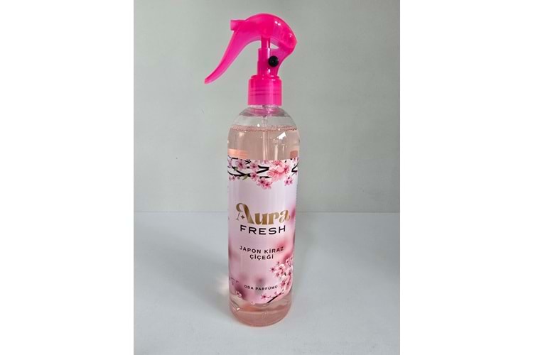 Aura Fresh Bermet Kimya Japon Kiraz Çiçeği Oda Spreyi | 400 Ml