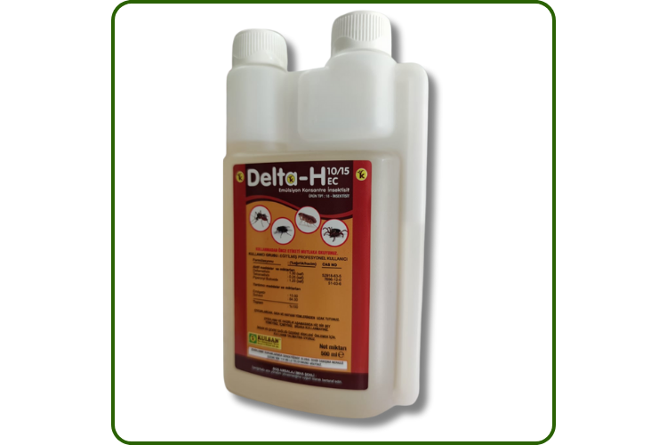Delta-H 10/15 EC Kokulu Haşere Öldürücü | 500 Ml