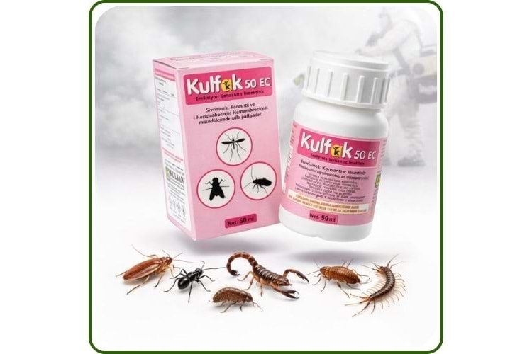 Kulfak 50 EC Kokulu Haşere Öldürücü | 50 ml