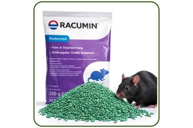 Bayer-Envu Racumin Buğday Fare Zehiri | 250 Gram
