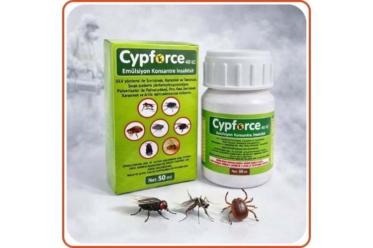 Cypforce 40 EC Kokulu Haşere Öldürücü | 50 ml