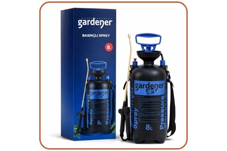 Gardener İlaçlama Pompası | 8 Litre