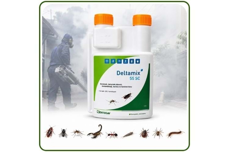 Deltamix 55 Sc Kokusuz Haşere Öldürücü | 1 Litre