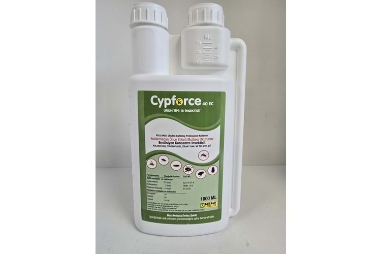 Cypforce 40 EC Kokulu Haşere Öldürücü | 1 Litre