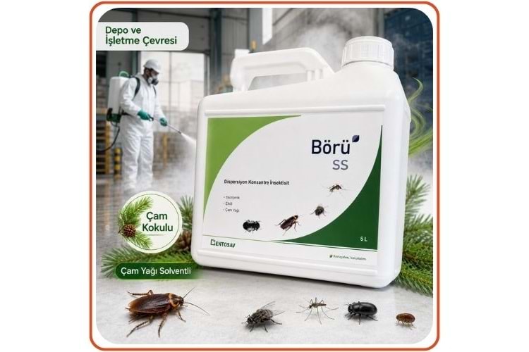 Börü SS Kokusuz Haşere Öldürücü | 5 Litre