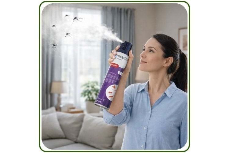 Bayer Envu Habitro Sivrisinek ve Karasinek Aerosol | 275 ml