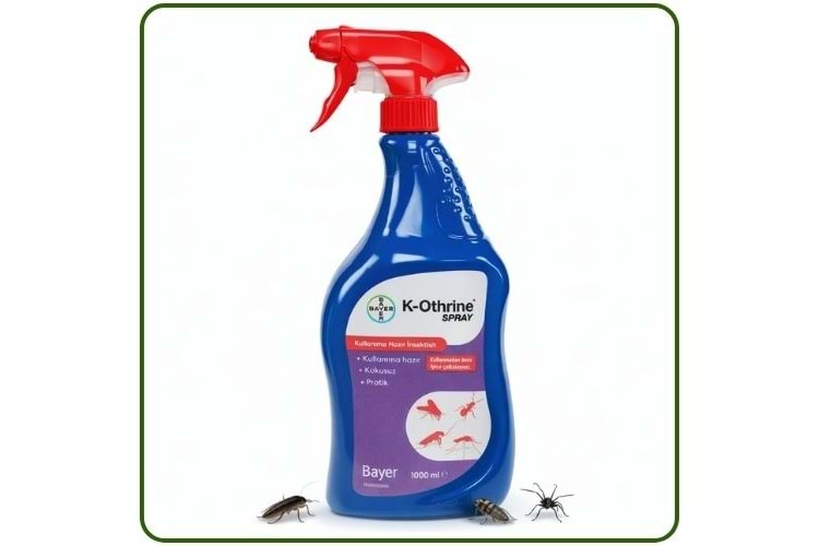 Bayer-Envu K-othrine AL Haşere Öldürücü Sprey | 1 Litre