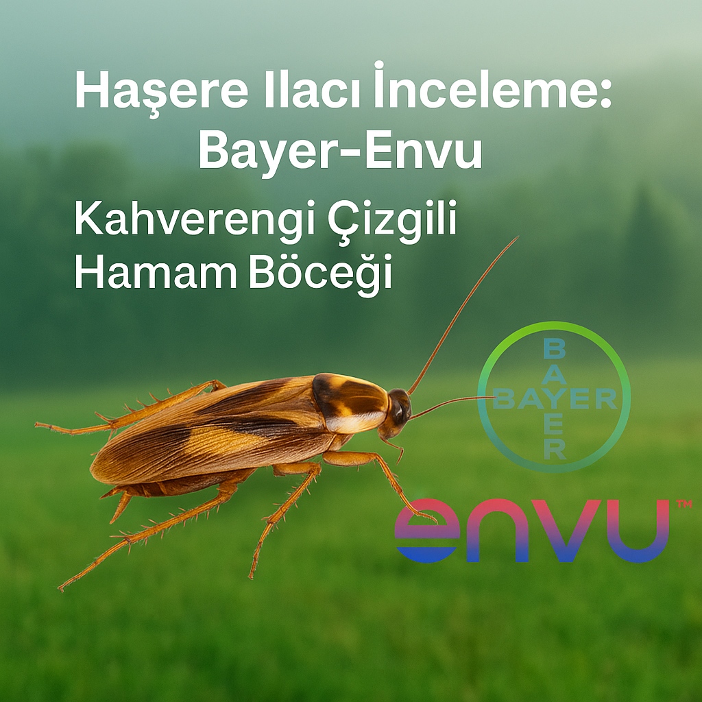 Bayer-Envu Haşere İlaçları | Kahverengi Çizgili Hamam Böceği | Hakkında