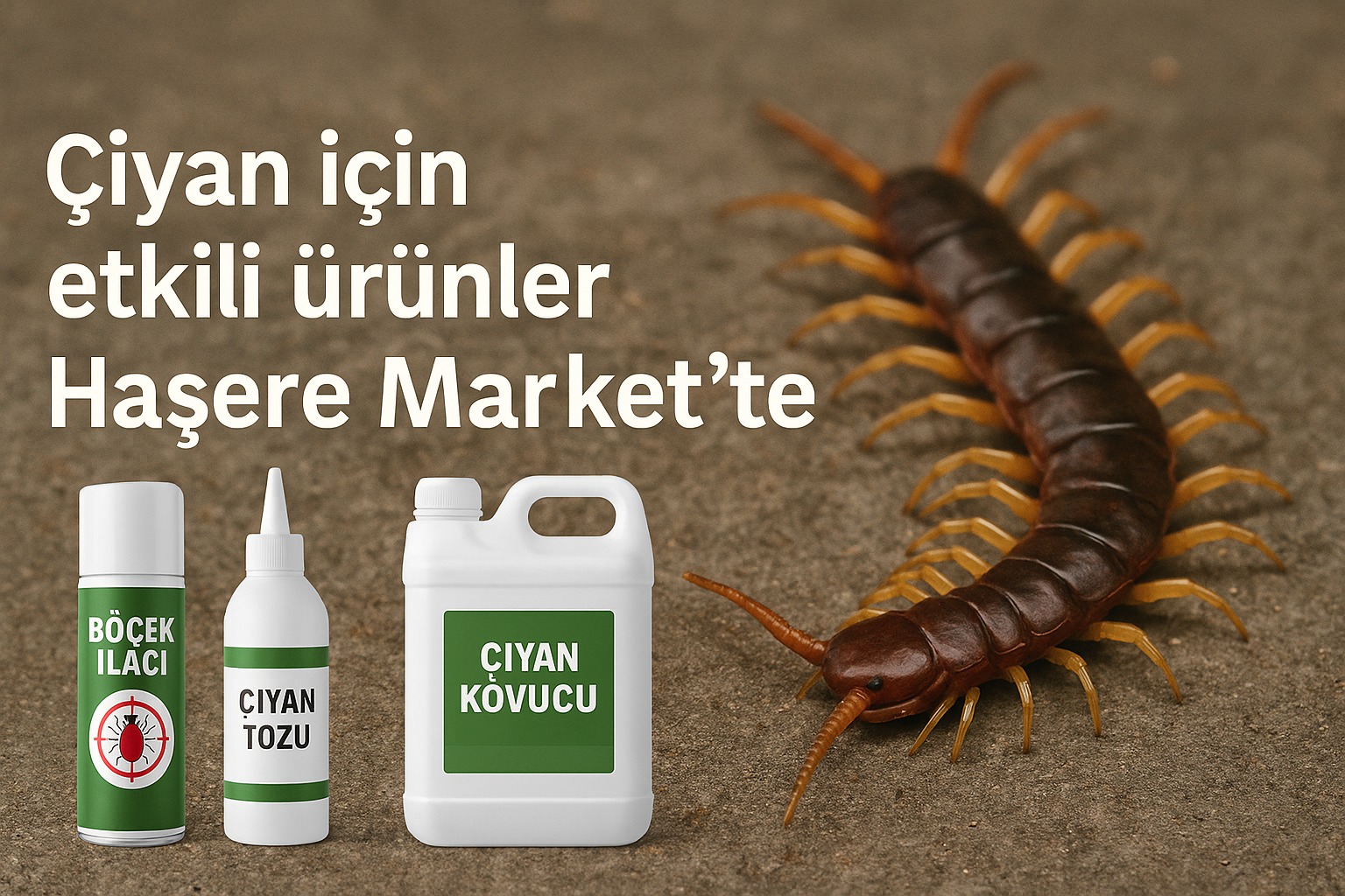 Çiyan Sorunlarınız İçin Kesin Çözüm Ürünler Haşere Market te