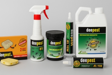 Deepest Haşere İlaçları | Jel, Sprey, Tablet, Konsantre Formlarda Etkili Böcek İlaçları
