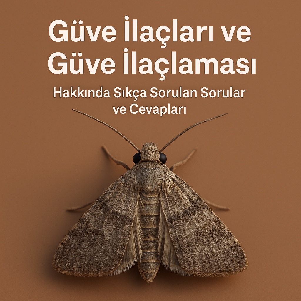 Güve İlaçları ve Güve İlaçlaması Hakkında Sıkça Sorulan Sorular ve Cevapları
