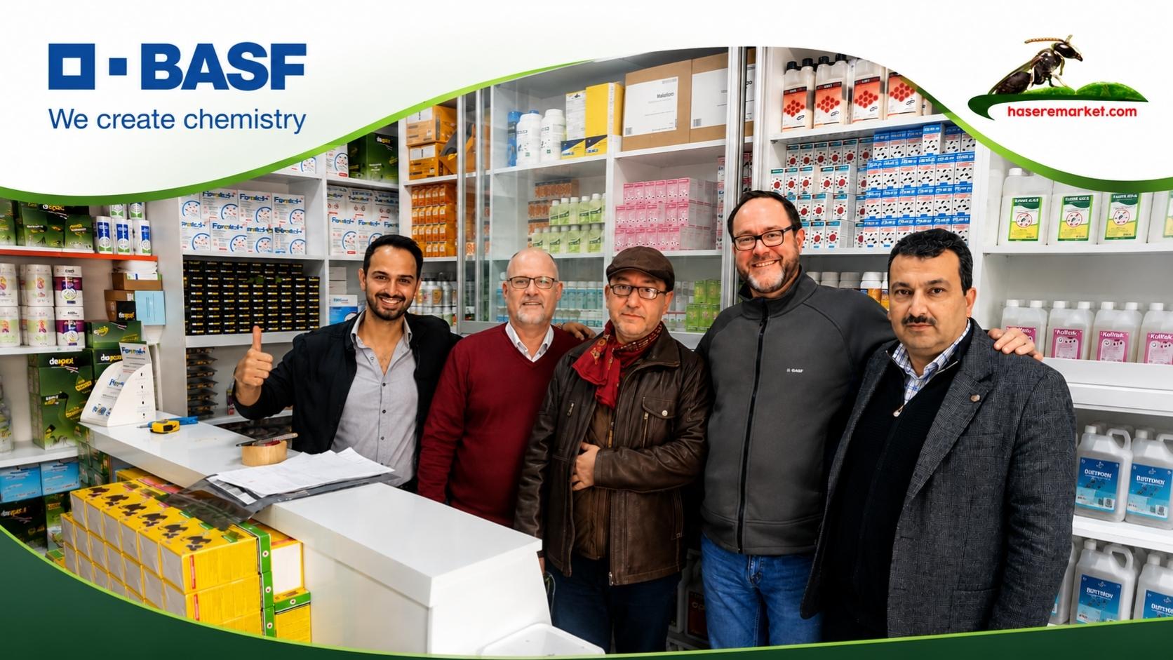 BASF Almanya Haşere Market’i Ziyaret Etti