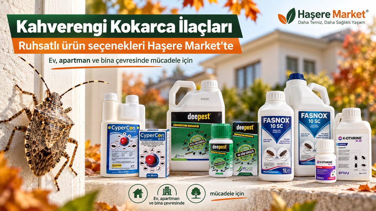 Kahverengi Kokarca İlaçları: 4 Marka, 12 Ürün Seçeneği