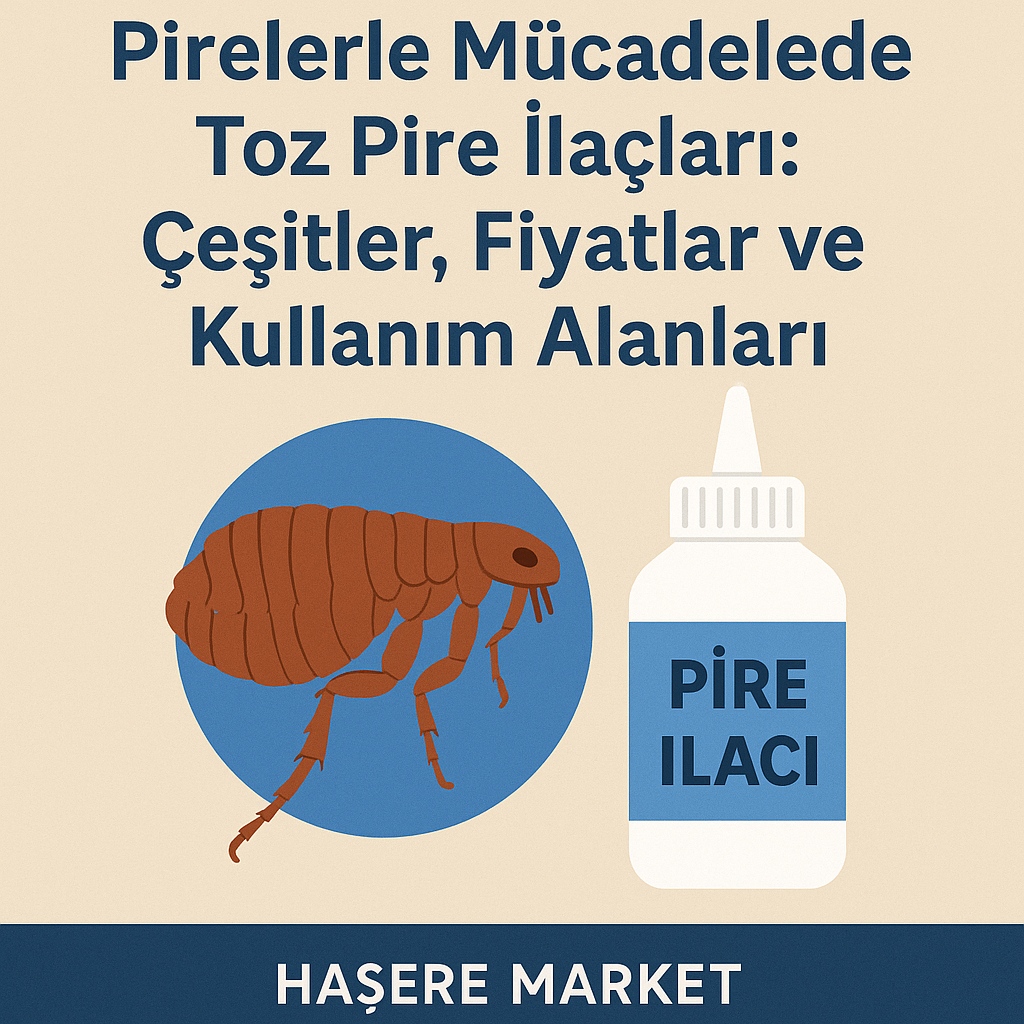 Pirelerle Mücadelede Toz Pire İlaçları: Çeşitler, Fiyatlar ve Kullanım Alanları