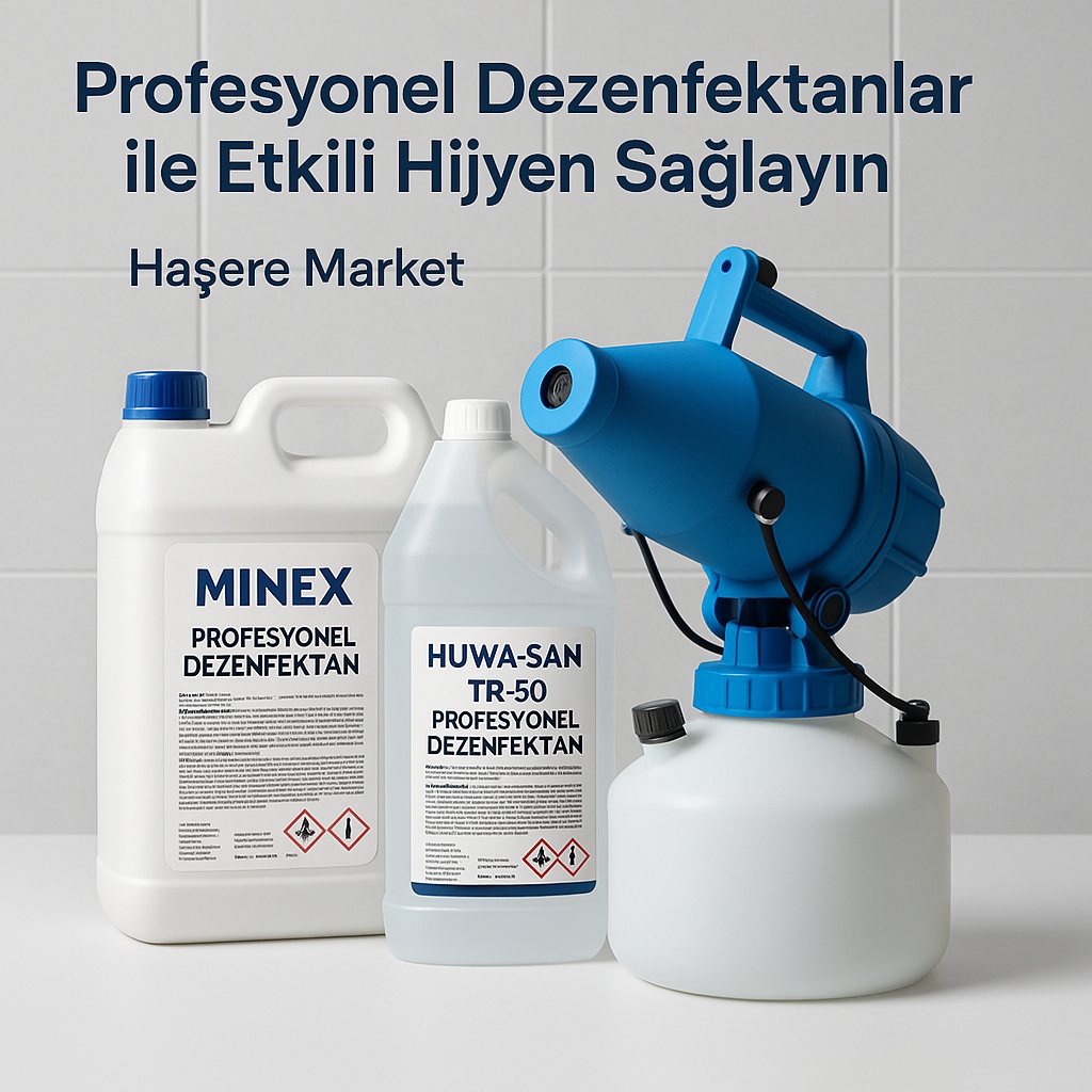 Profesyonel Dezenfektanlar ile Etkili Hijyen Sağlayın | Haşere Market