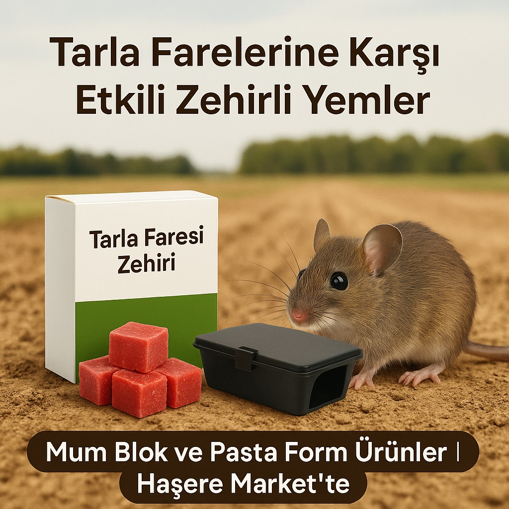 Tarla Faresi Zehirleri: Mücadele Yöntemleri | Fare Zehiri Türleri