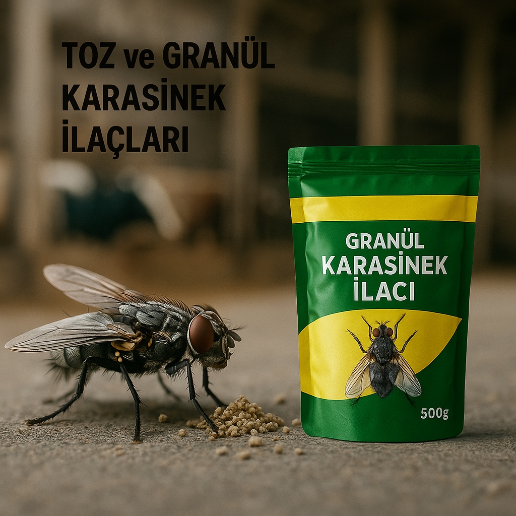 Toz ve Granül Karasinek İlaçları - Etkili Karasinek Mücadele Yöntemleri
