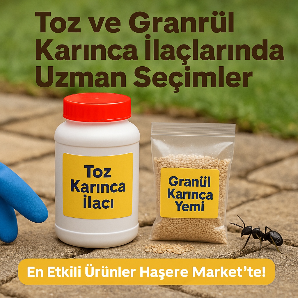 Karınca Sorunlarınız için Etkili Toz Karınca İlaçları ve Granül Yemler - Haşere Market