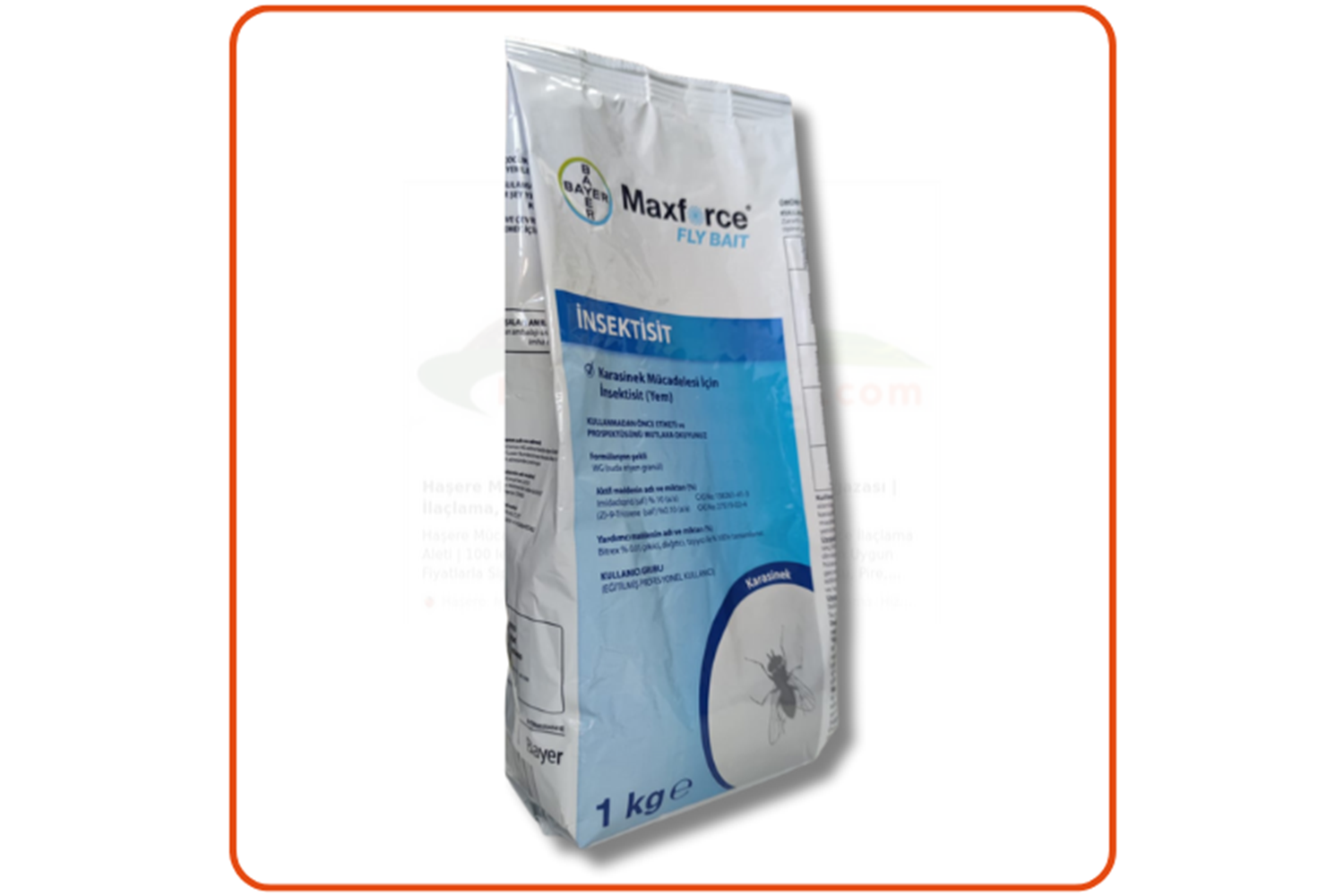 Bayer-Envu Maxforce Fly Bait Karasinek İlacı | 1 KG
