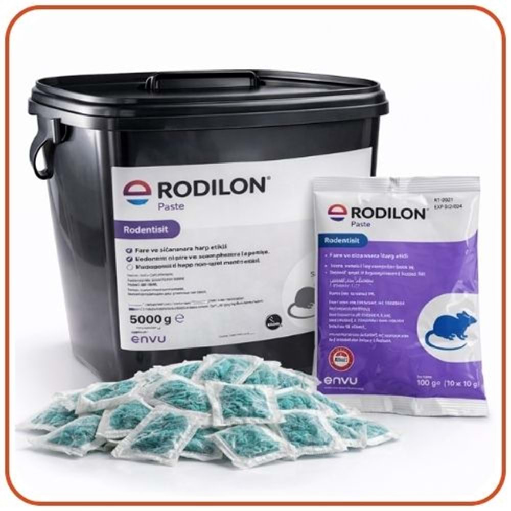 Bayer-Envu Rodilon Pasta Fare Zehiri | 5 Kg