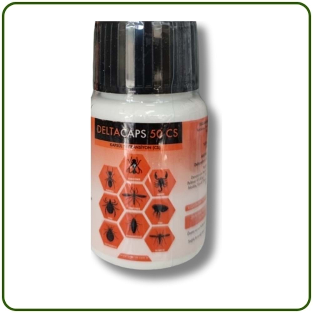 Delta Caps 50 CS Kokusuz Haşere Öldürücü | 25 ml