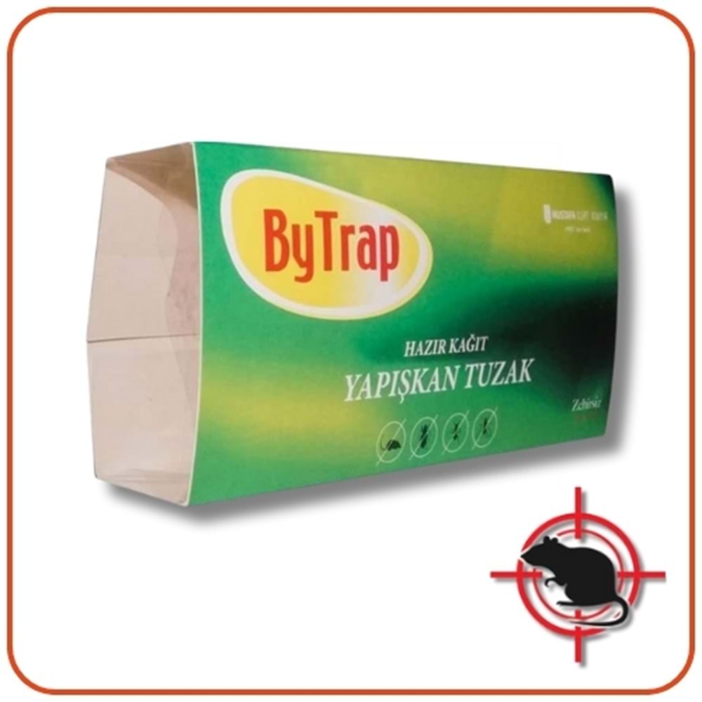 Bytrap Hazır Kağıt Fare ve Böcek Yapışkanı | 1 Pakette 2 Adet