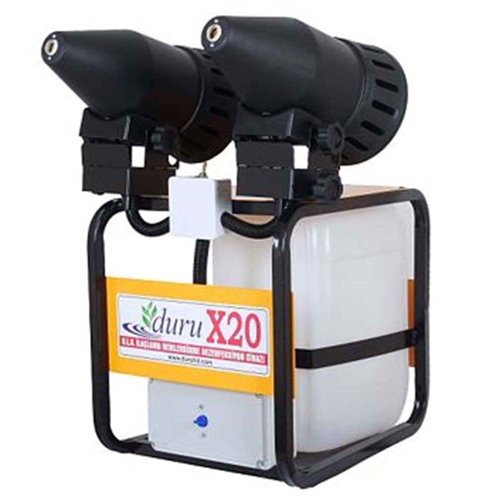 Duru X-20 Elektrikli Sisleme Cihazı | Dezenfeksiyon | İlaçlama | 20 Litre