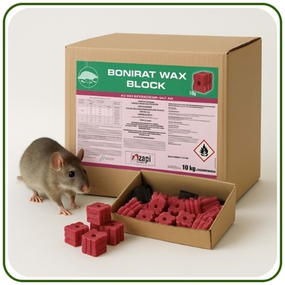 Bonirat Mum Blok Fare Zehiri | 5 Kg