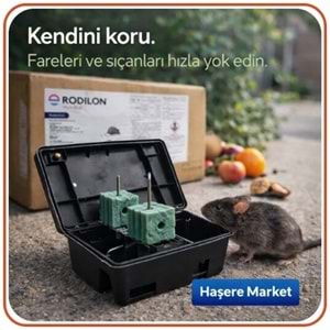 Bayer-Envu Rodilon Mum Blok Fare Zehiri | 250 Gram