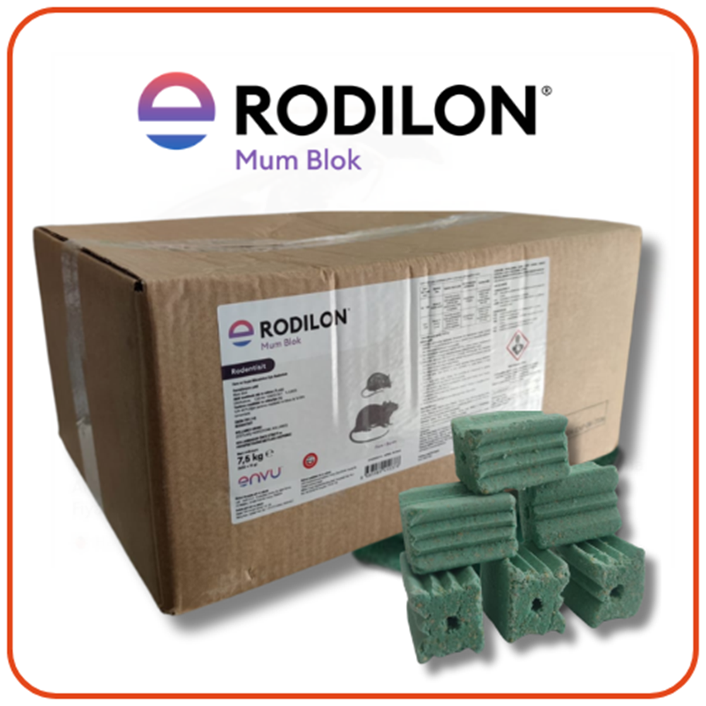 Bayer-Envu Rodilon Mum Blok Fare Zehiri | 250 Gram